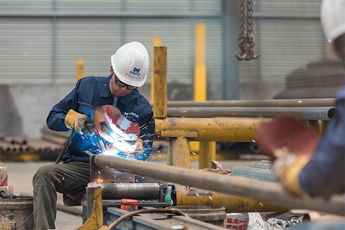 内蒙古网架焊接车间
